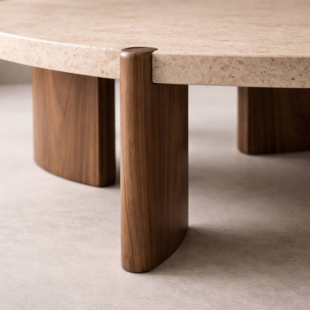 Koro Sculptural Coffee Table - Nuvamo