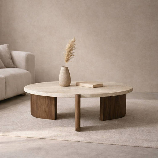 Koro Sculptural Coffee Table - Nuvamo